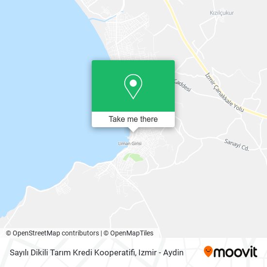 Sayılı Dikili Tarım Kredi Kooperatifi map