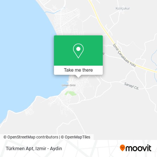 Türkmen Apt map