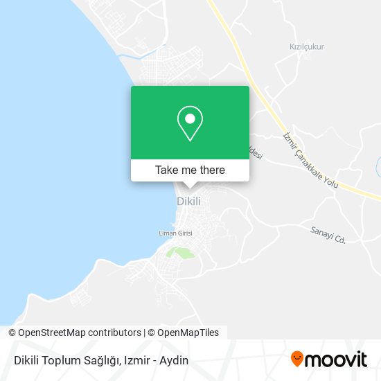 Dikili Toplum Sağlığı map