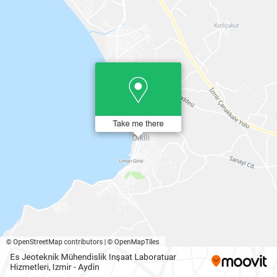 Es Jeoteknik Mühendislik Inşaat Laboratuar Hizmetleri map