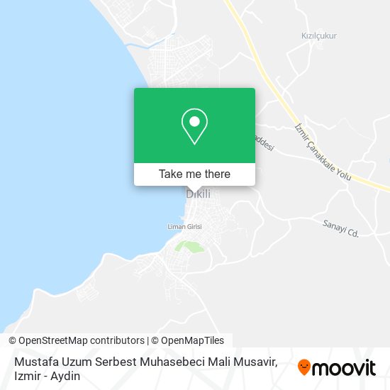 Mustafa Uzum Serbest Muhasebeci Mali Musavir map