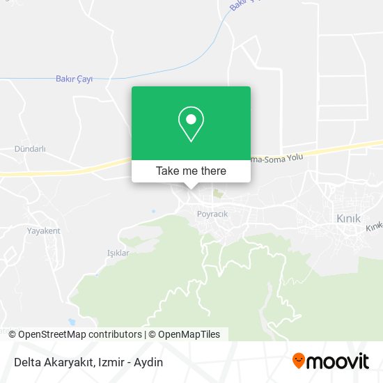 Delta Akaryakıt map