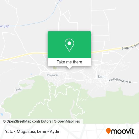 Yatak Magazası map