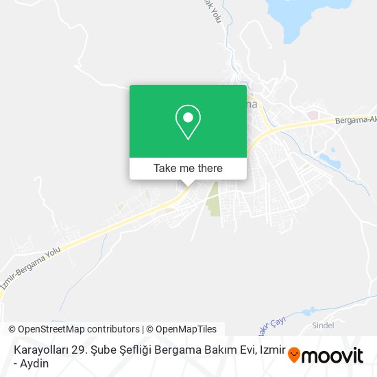 Karayolları 29. Şube Şefliği Bergama Bakım Evi map