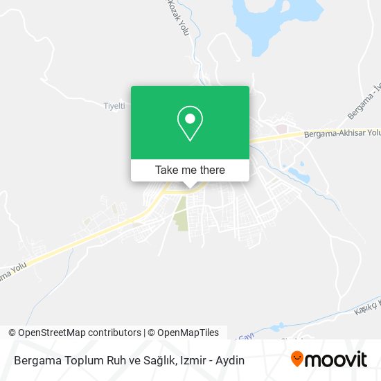 Bergama Toplum Ruh ve Sağlık map