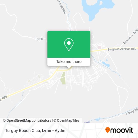 Turgay Beach Club map
