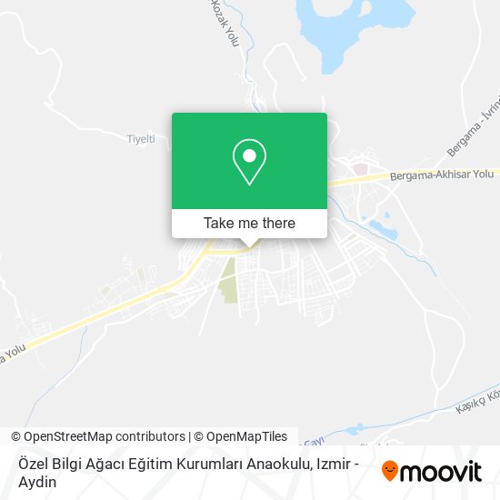 Özel Bilgi Ağacı Eğitim Kurumları Anaokulu map