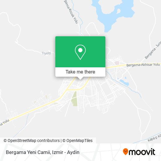 Bergama Yeni Camii map