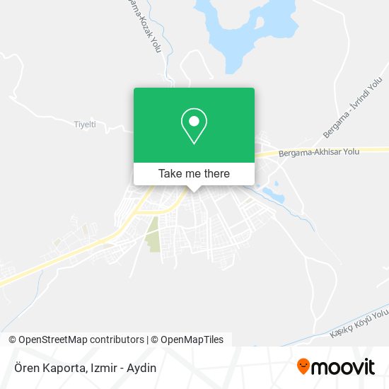 Ören Kaporta map