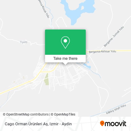 Cago Orman Ürünleri Aş map