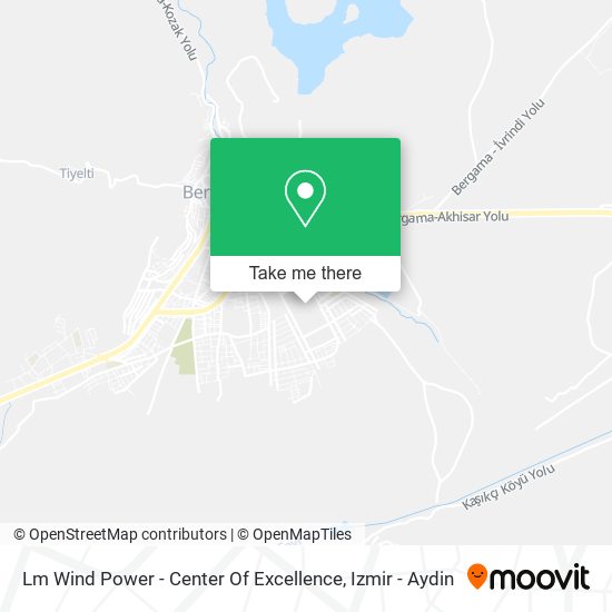 Lm Wind Power - Center Of Excellence map