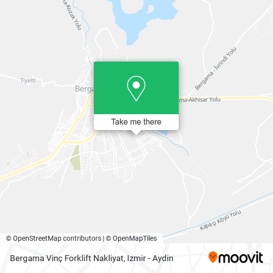 Bergama Vinç Forklift Nakliyat map