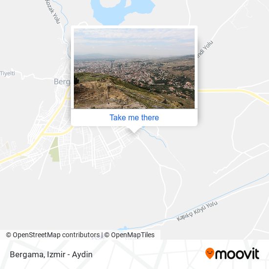 Bergama map