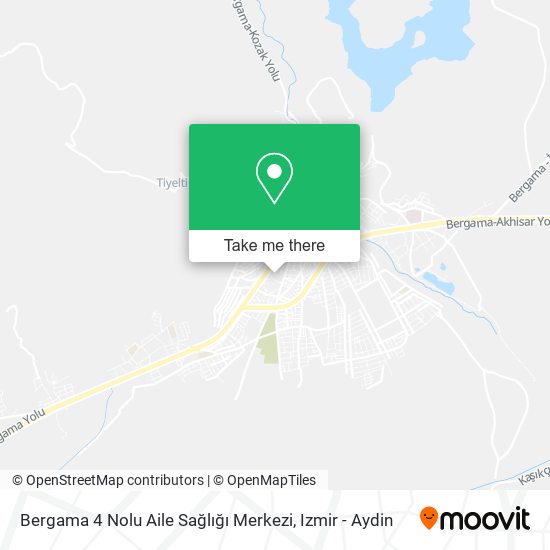 Bergama 4 Nolu Aile Sağlığı Merkezi map