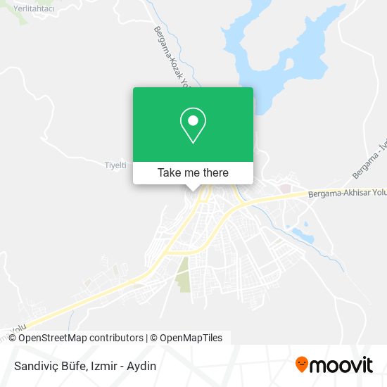 Sandiviç Büfe map