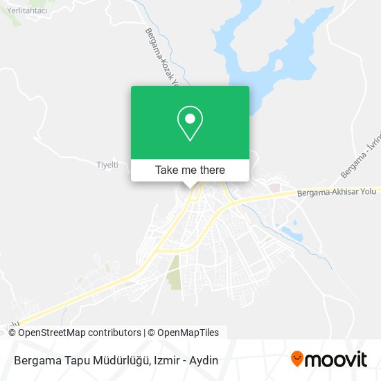 Bergama Tapu Müdürlüğü map