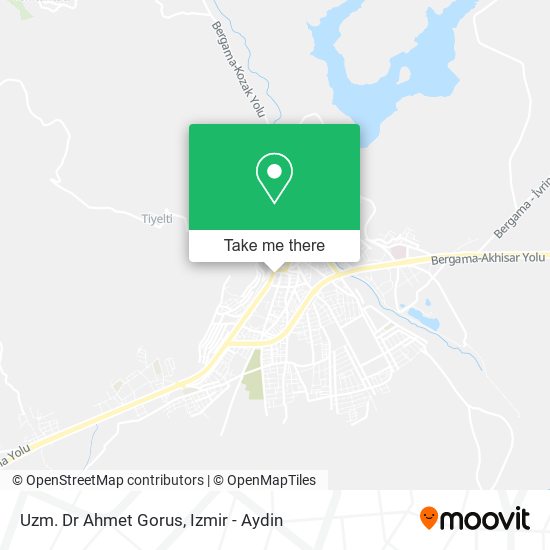 Uzm. Dr Ahmet Gorus map