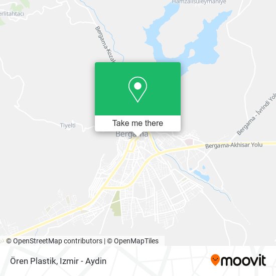Ören Plastik map