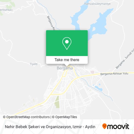 Nehir Bebek Şekeri ve Organizasyon map