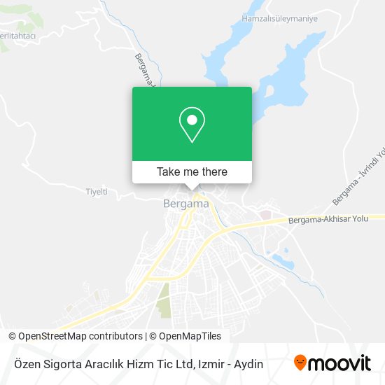 Özen Sigorta Aracılık Hizm Tic Ltd map
