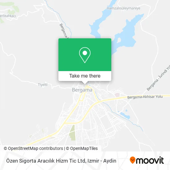 Özen Sigorta Aracılık Hizm Tic Ltd map