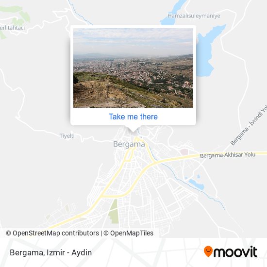 Bergama map