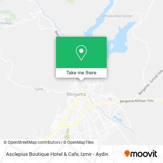 Asclepius Boutique Hotel & Cafe map