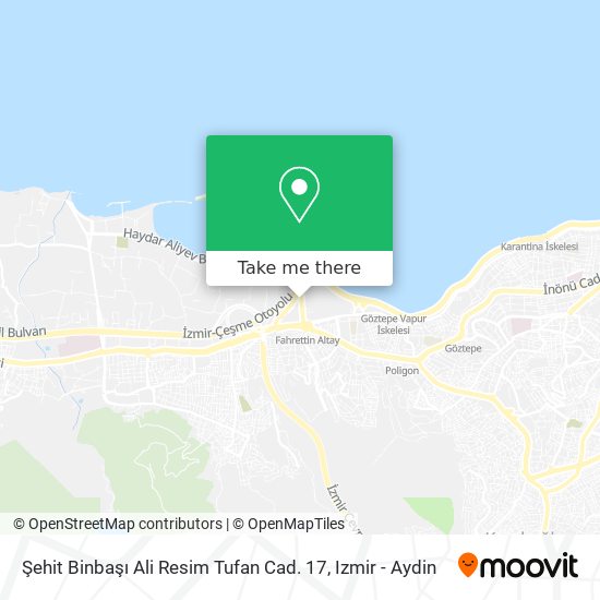 Şehit Binbaşı Ali Resim Tufan Cad. 17 map