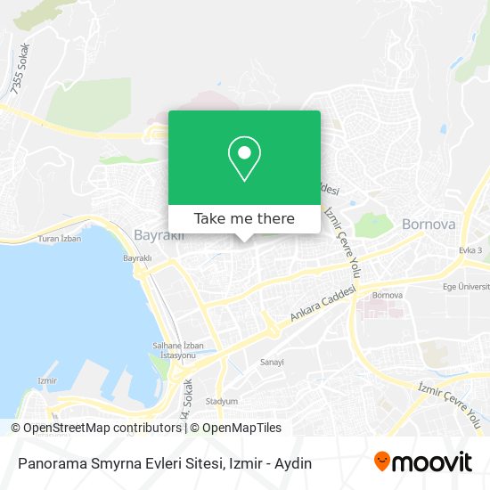 Panorama Smyrna Evleri Sitesi map