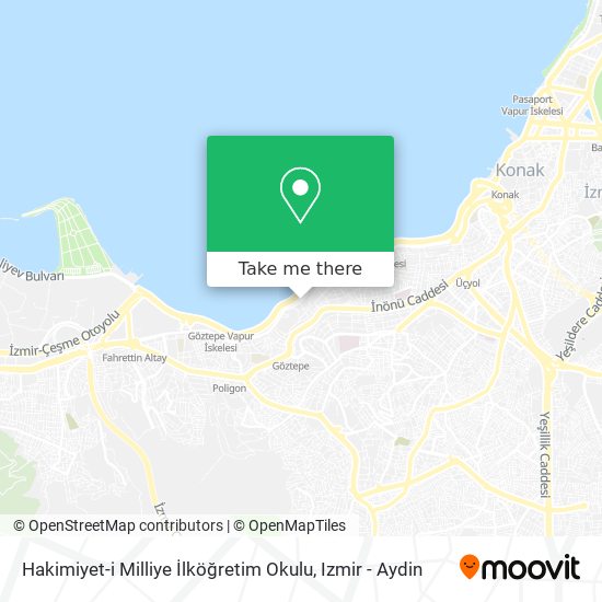 Hakimiyet-i Milliye İlköğretim Okulu map