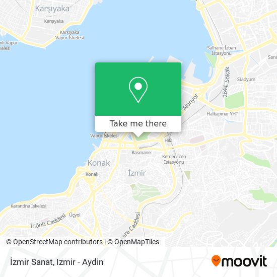 İzmir Sanat map