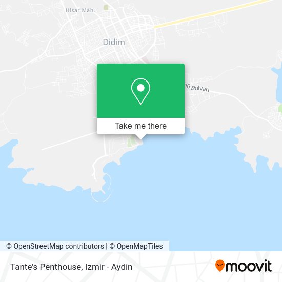 Tante's Penthouse map