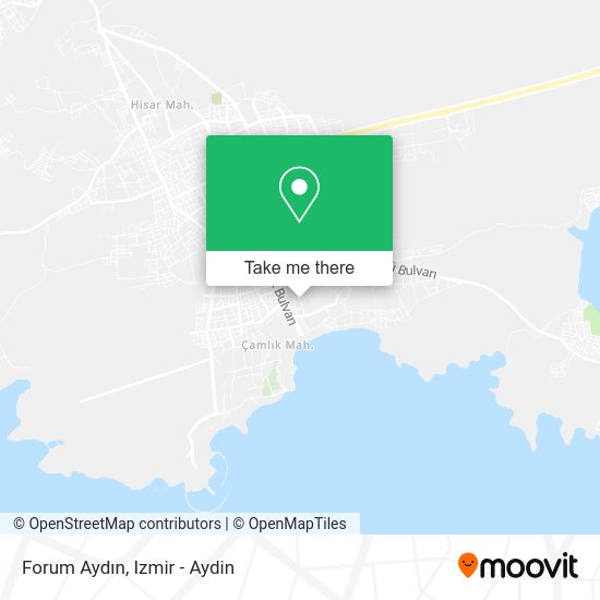 Forum Aydın map