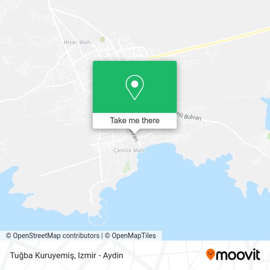 Tuğba Kuruyemiş map
