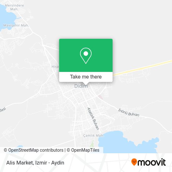 Alis Market map