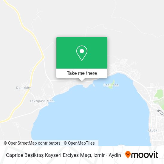 Caprice Beşiktaş Kayseri Erciyes Maçı map