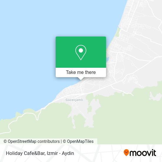 Holiday Cafe&Bar map
