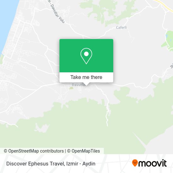 Discover Ephesus Travel map