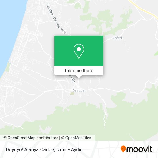 Doyuyo! Alanya Cadde map