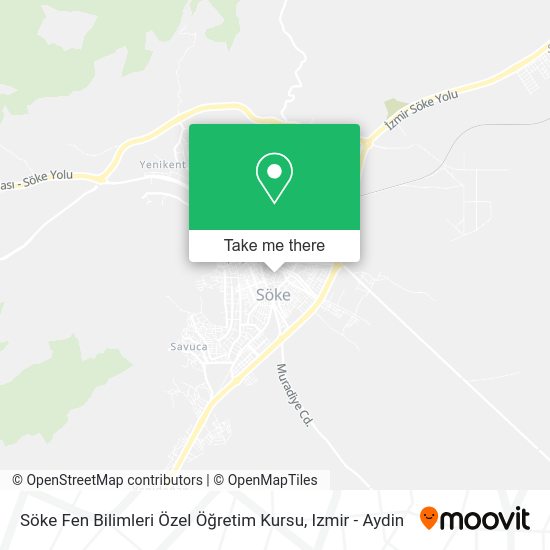 Söke Fen Bilimleri Özel Öğretim Kursu map