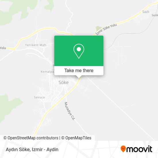 Aydın Söke map