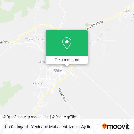 Üstün İnşaat - Yenicami Mahallesi map