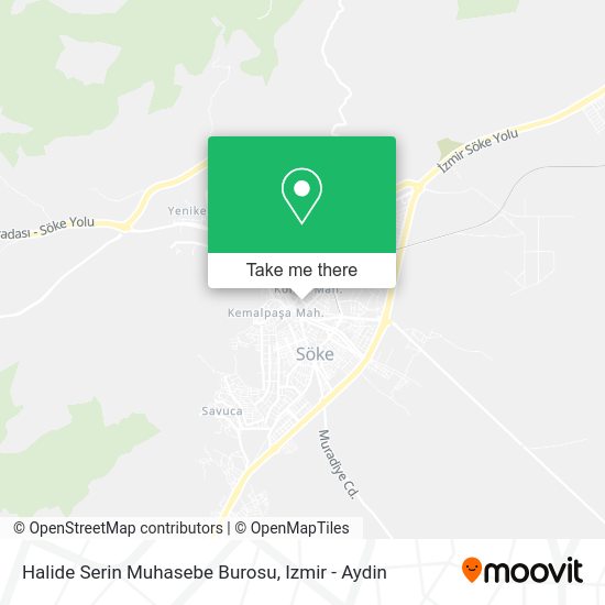 Halide Serin Muhasebe Burosu map