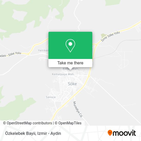 Özkelebek Bayii map