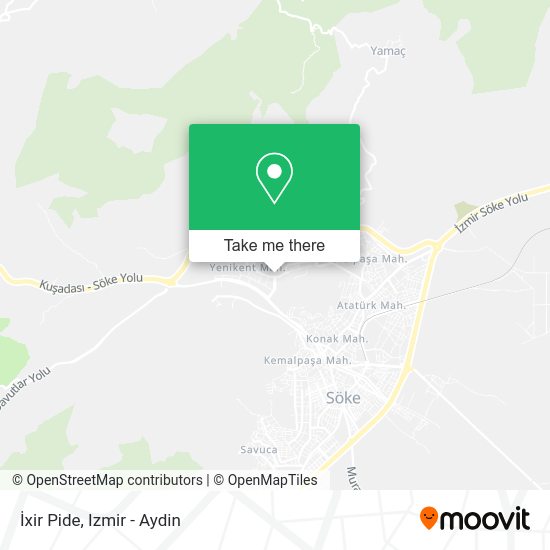 İxir Pide map