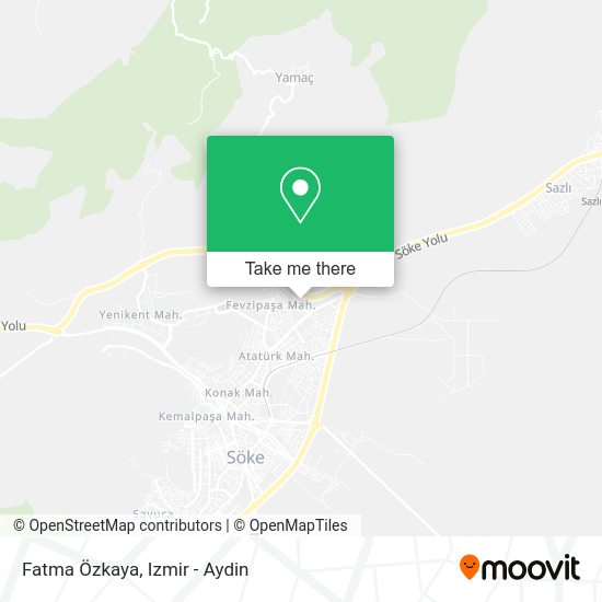 Fatma Özkaya map