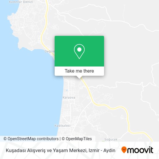 Kuşadası Alışveriş ve Yaşam Merkezi map