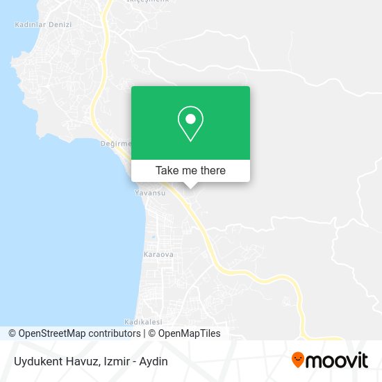 Uydukent Havuz map