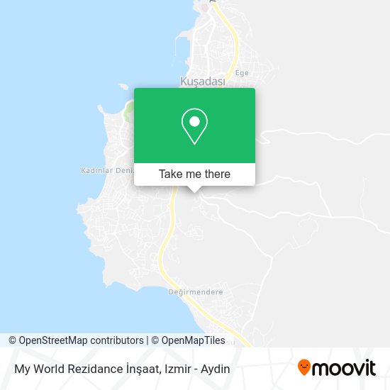My World Rezidance İnşaat map