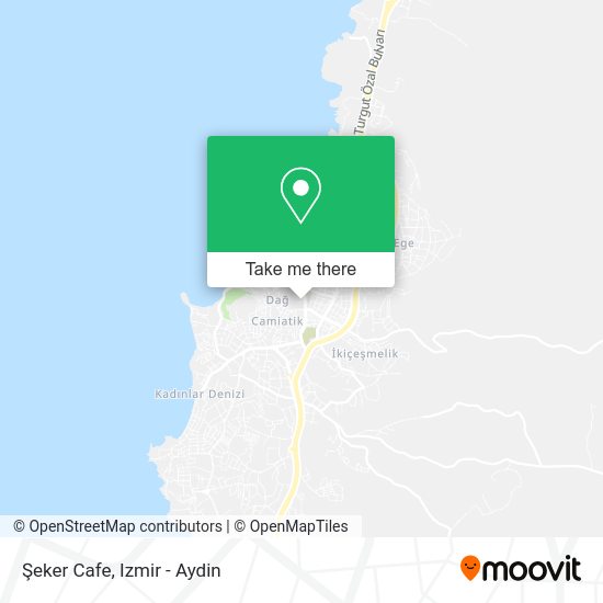 Şeker Cafe map